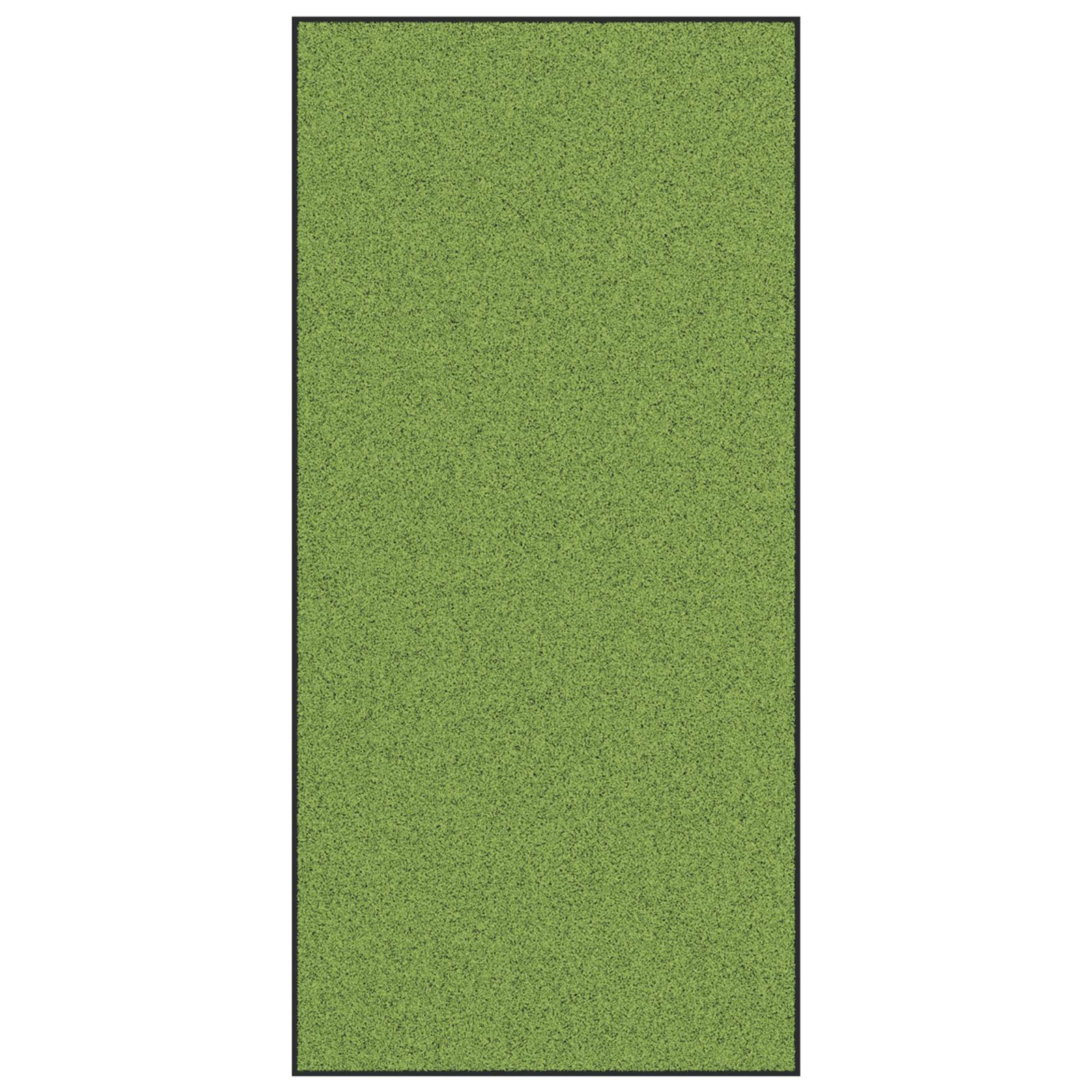 vidaXL Fußmatte Waschbar Grün 120x250 cm