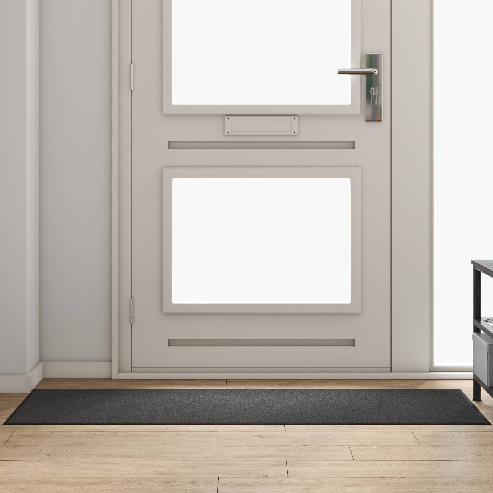 vidaXL Fußmatte Rechteckig Anthrazit 60x180 cm