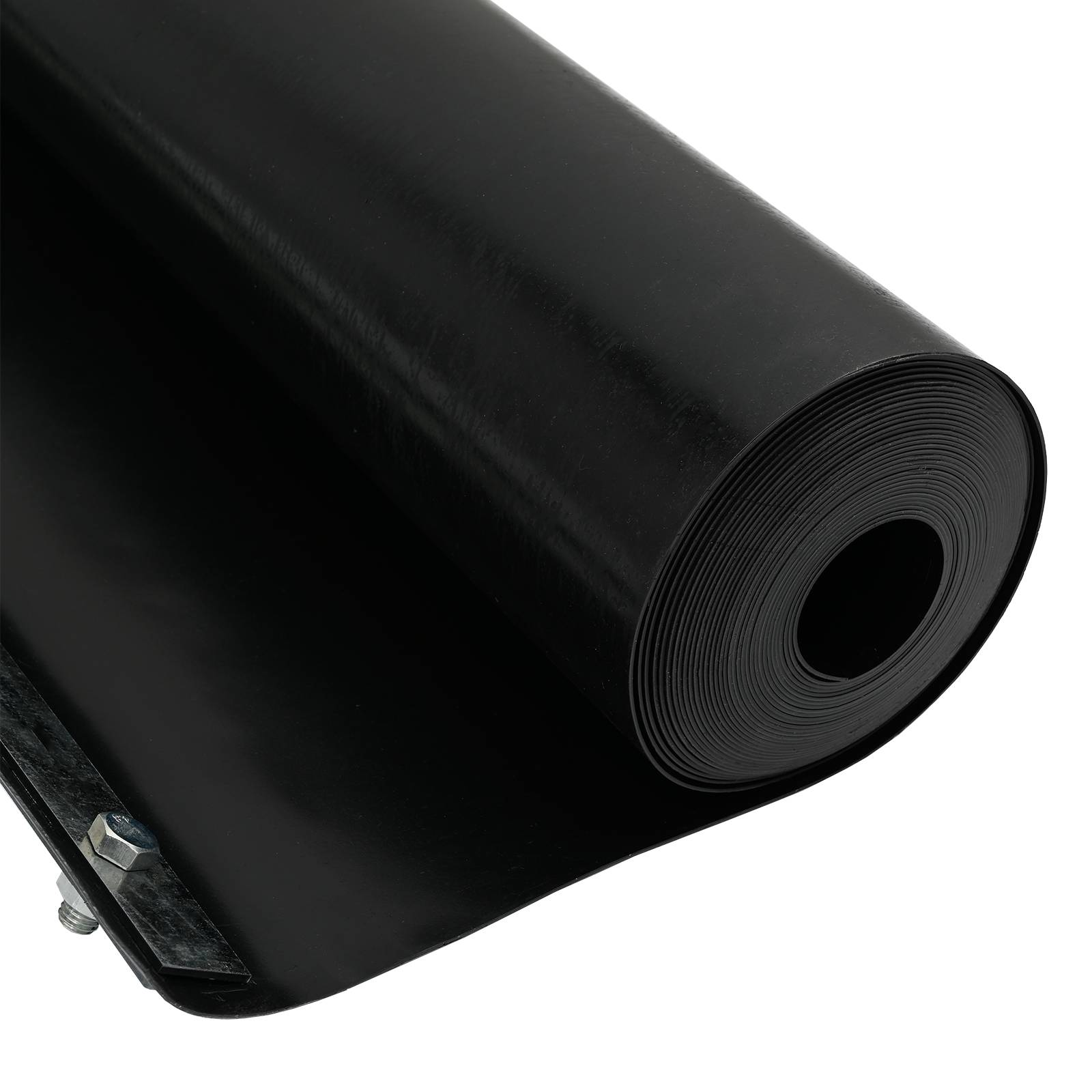 vidaXL Wurzelsperre mit Verbindungsschienen Schwarz 0,7x3 m 1,5mm HDPE