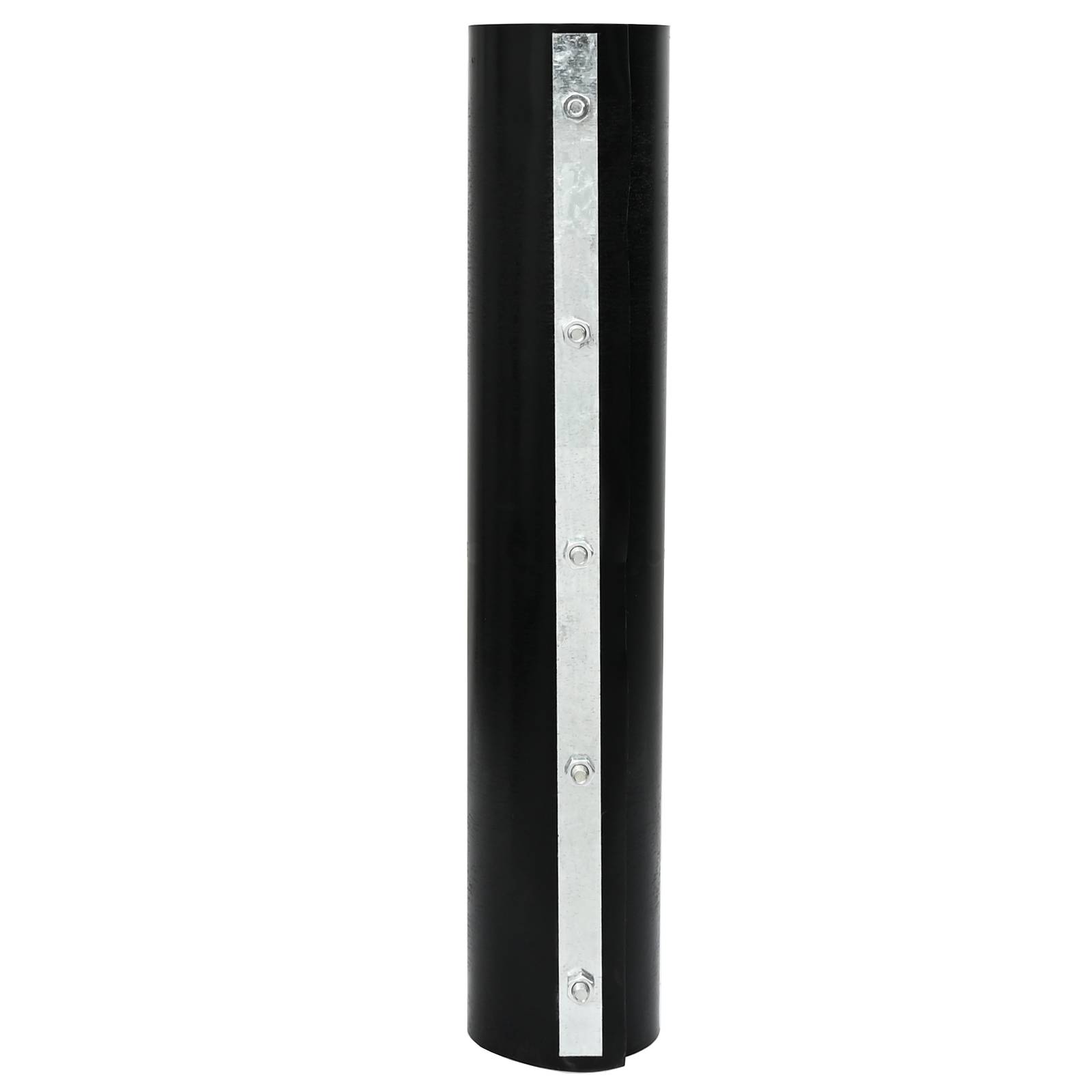 vidaXL Wurzelsperre mit Verbindungsschienen Schwarz 0,7x15m 1,5mm HDPE