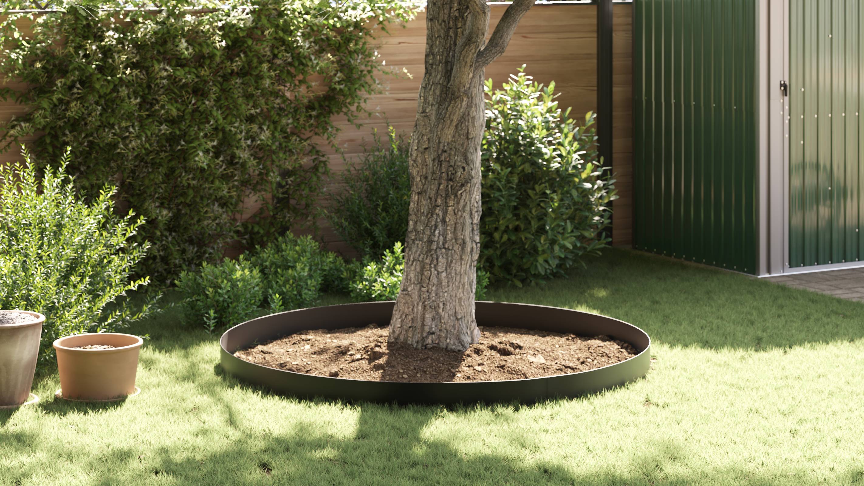 vidaXL Wurzelsperre Schwarz 0,7x3 m 1,5 mm HDPE