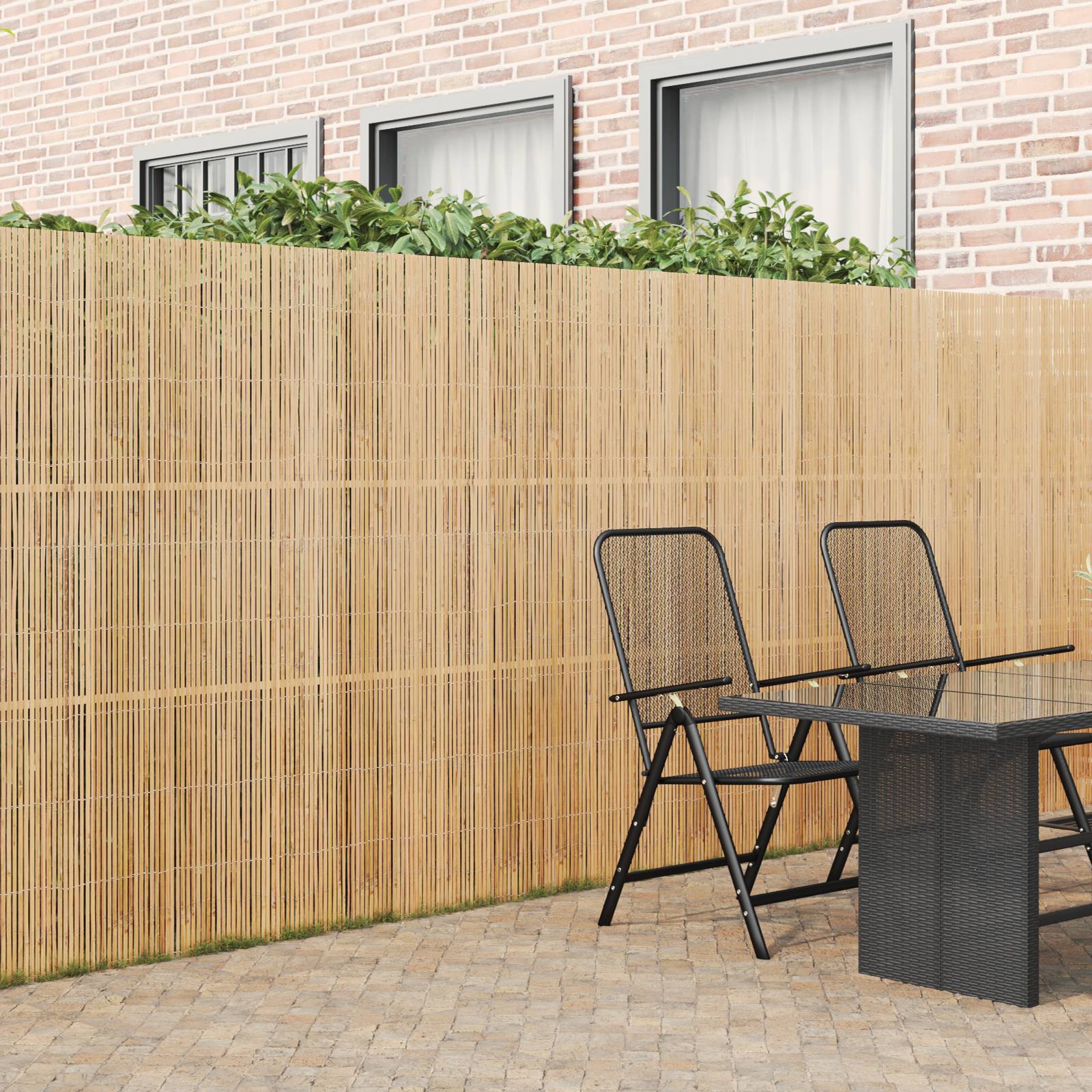 vidaXL Bambuszaun 400x180 cm