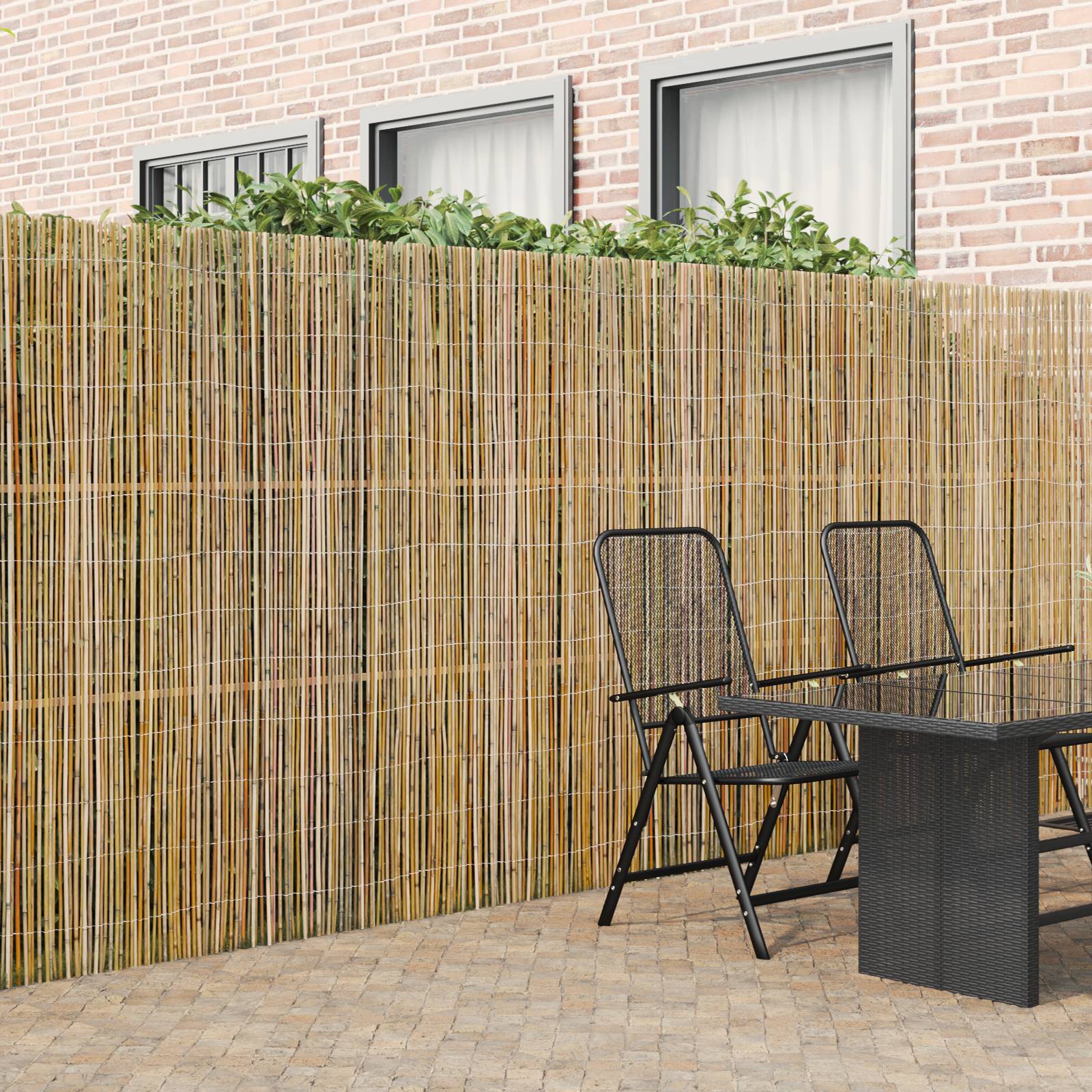 vidaXL Bambuszaun 500x180 cm