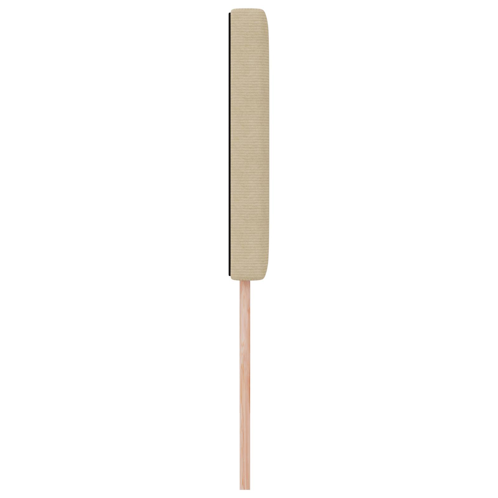 vidaXL Kopfteil Einfarbig Hellgrün Grau 80 cm Cordstoff