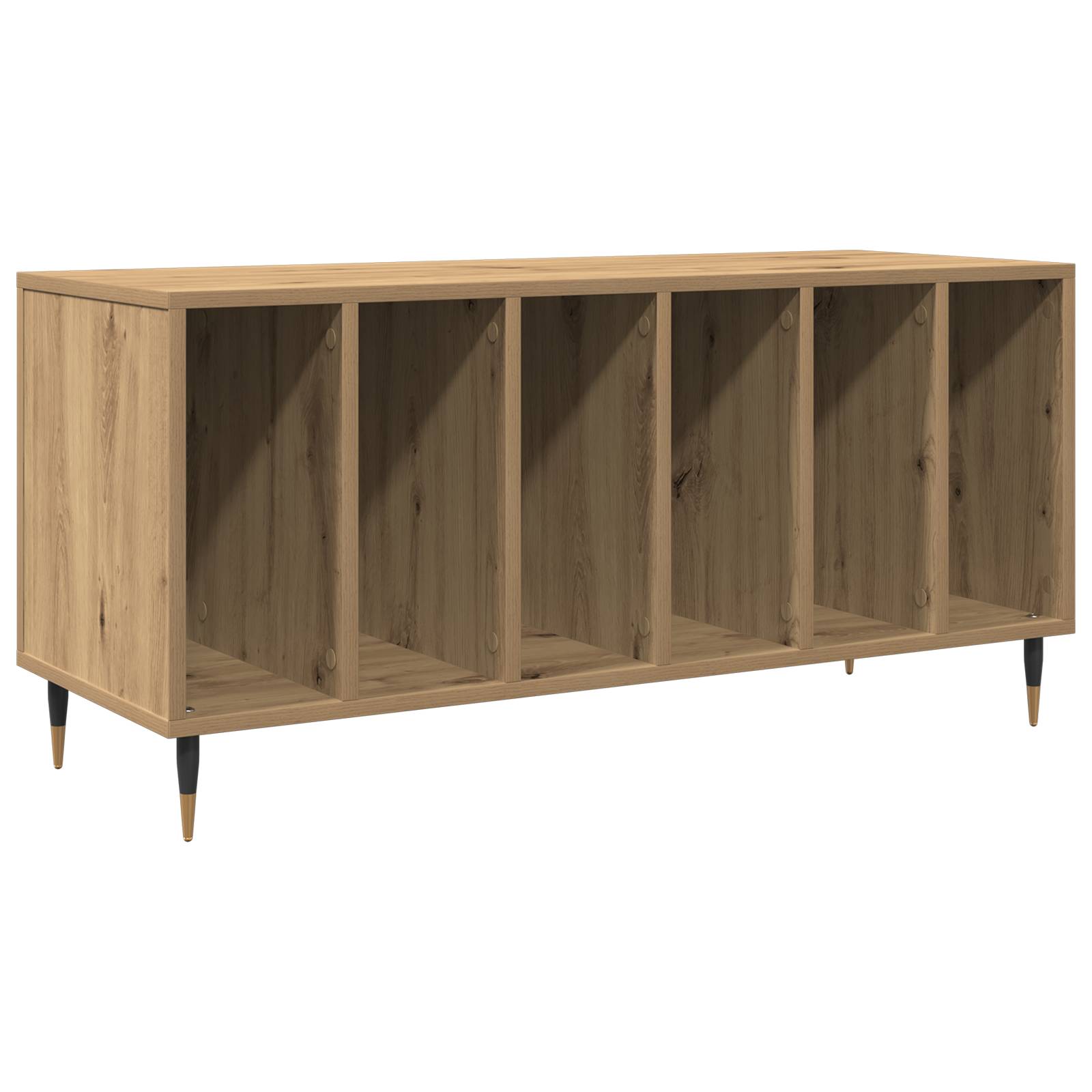 vidaXL Schallplattenschrank Artisan Oak 100x38x48 cm Holzwerkstoff