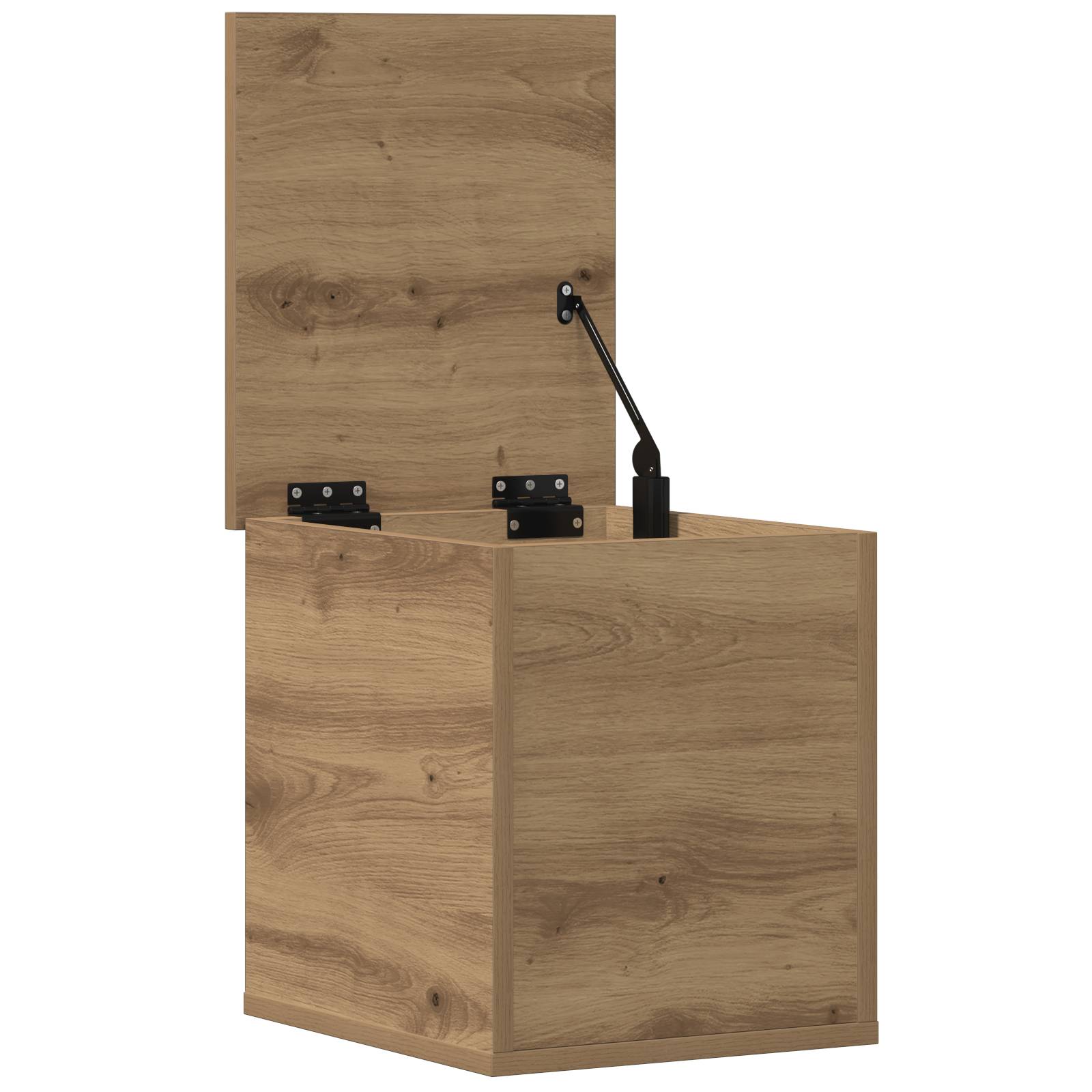 vidaXL Aufbewahrungsbox Artisan Eiche 30x35x35 cm Holzwerkstoff