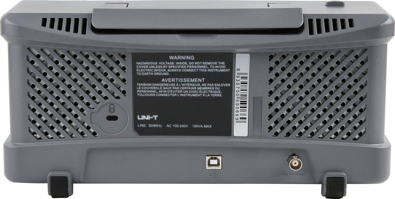 UNI-T Oszilloskop, UTD2102CL+, 2 Kanäle, 100 MHz