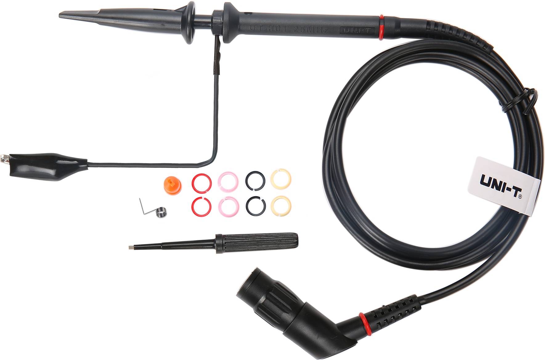 UNI-T Tastkopf, UT-H01, für Handheld-Oszilloskope, 25 MHz, 10:1