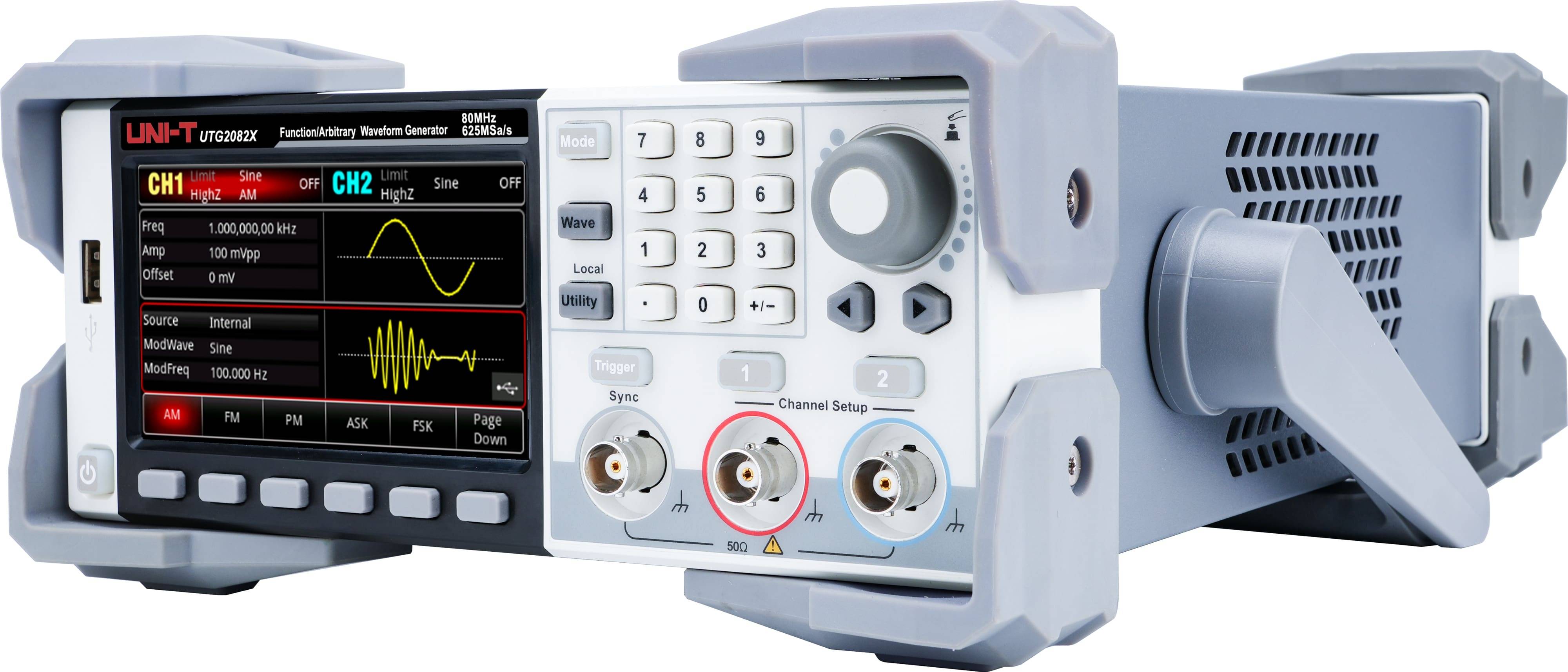 UNI-T Funktionsgenerator, UTG2082X, 80 MHz, 2 Kanal