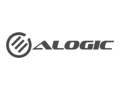 Alogic-Unternehmenslogo mit stilisiertem Kreissymbol und dem Wort „ALOGIC
