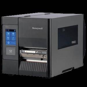 Honeywell P2455 Industrieller Etikettendrucker mit Touchscreen-Bedienelementen und vorderer Ausgabeschublade