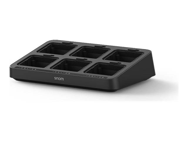 Snom MC10 - Ladestation - 3 A - 12 AusgabeanschlussstellenSchwarz