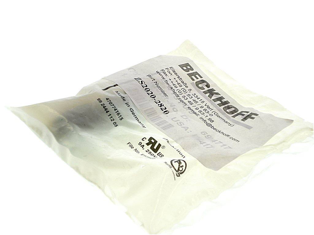 BECKHOFF ZS2020-2820 (Beckhoff I/O System: Kupplung gerade, 7/8“, 5-polig)