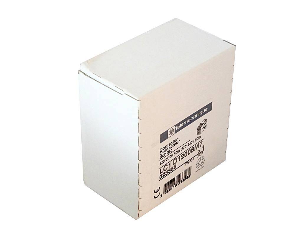 SCHNEIDER ELECTRIC LC1D12008M7 (TELEMECANIQUE Schütz 220-230V 50Hz, 220-240V 60Hz, VPE: 1)