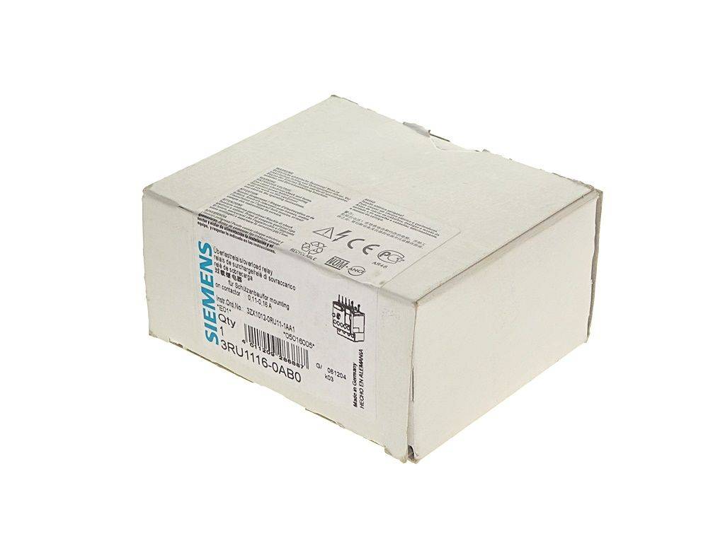 SIEMENS 3RU1 116-0AB0 (EAN:4011209286887)