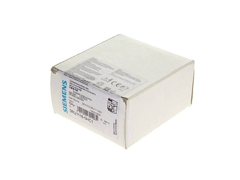 SIEMENS 3RU1 116-0HC1 (EAN:4011209301085)