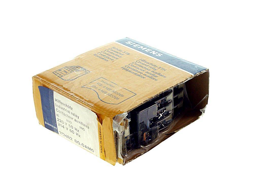 SIEMENS 3TH8 280-0AM0 (HILFSSCHUETZ 80E DIN EN 50011 8NO, SCHRAUBANSCHLUSS)
