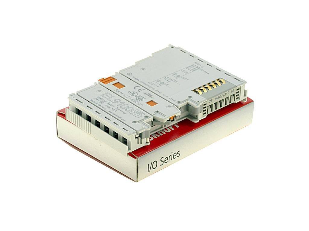 BECKHOFF EL9100 (EtherCAT: Passive Potenzialeinspeiseklemme, 24 V DC)
