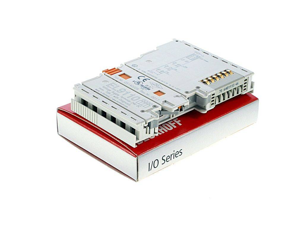 BECKHOFF EL9110 (POWER SUPPLY TERMINAL WITH DIAGNOSTICS, 24 V DC)
