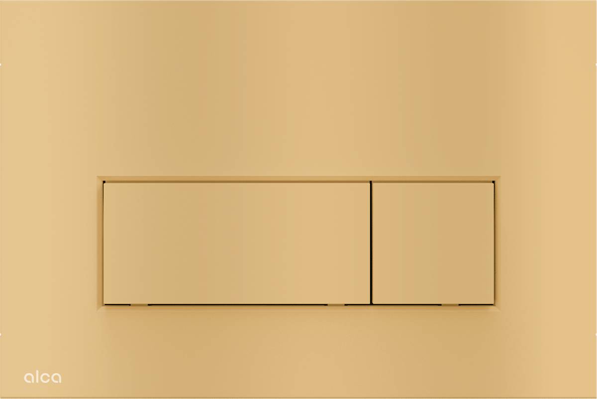 Alcadrain WC - Betätigungsplatte M57-G-M Gold-Matt