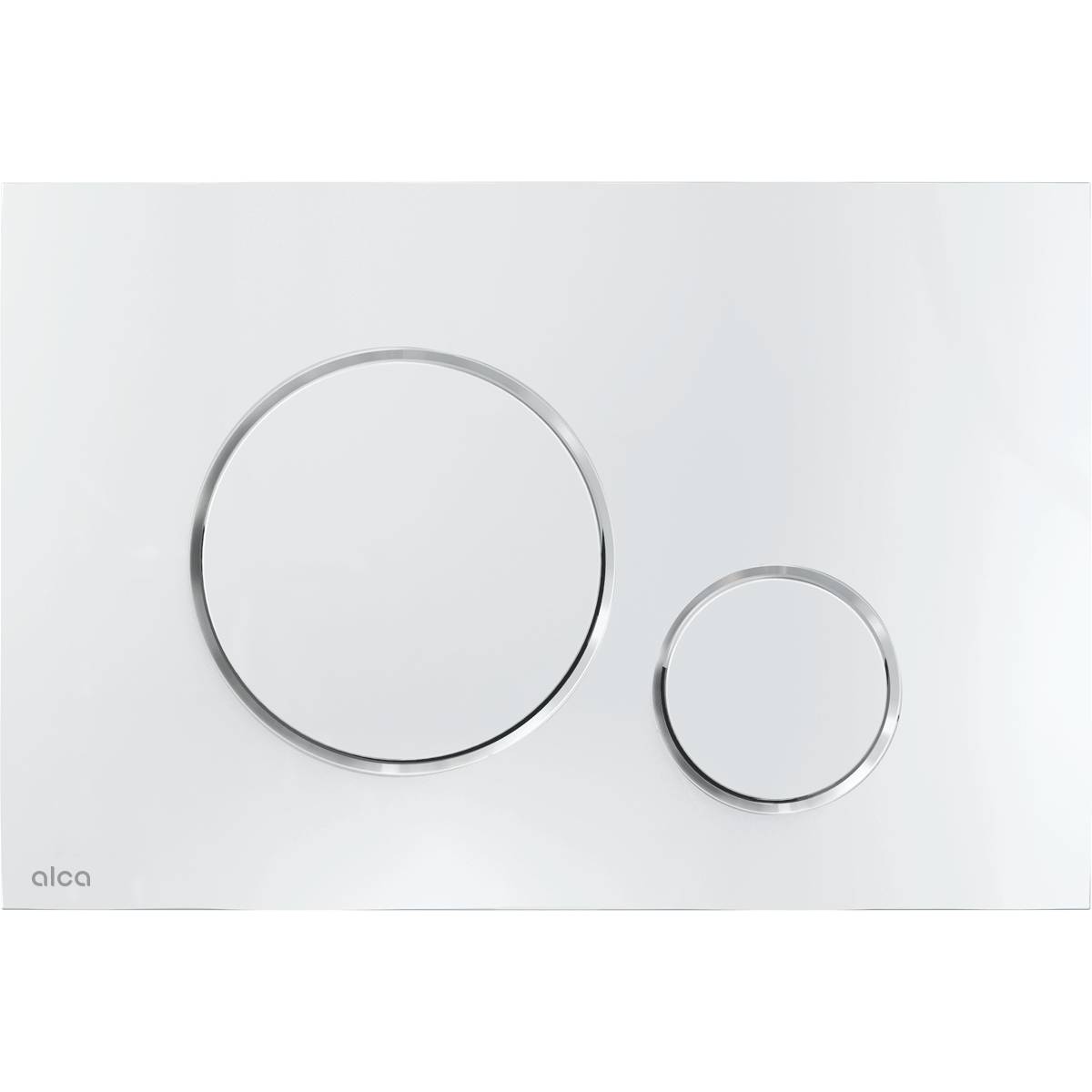 Alcadrain WC - Betätigungsplatte M671 Chrom-Glanz