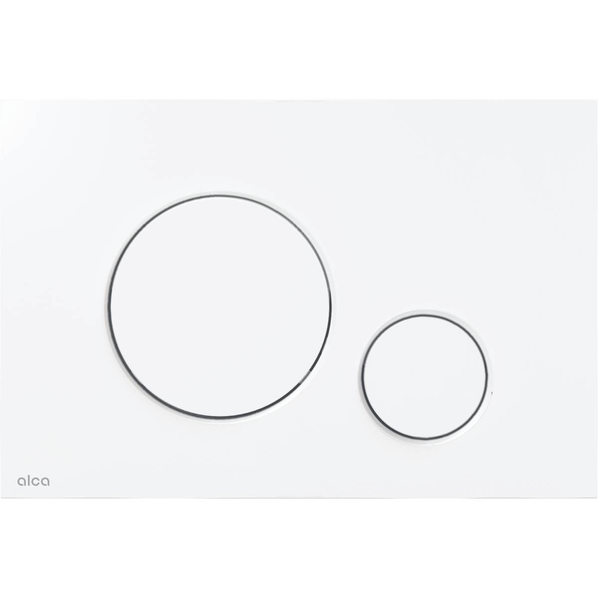 Alcadrain WC - Betätigungsplatte M676 Weiß-Matt