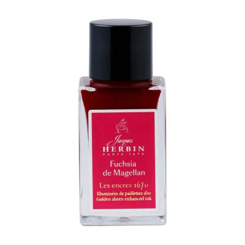 Jacques Herbin 3x 1670 Tinte 15ml Fuchsia de Magellan 16063JT