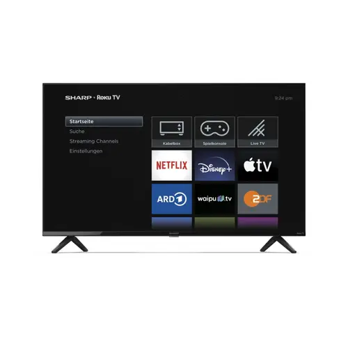 SHARP 43GD2225E – 43 Zoll Fernseher (108 cm) Full HD Roku TV– HDR10, Dreifach-Tuner DVB-T2/C/S2, 3x HDMI, USB, WLAN SHARP 43GD2225E – 43 Zoll Fernseher (108 cm) Full HD Roku TV– HDR10, Dreifach-Tuner DVB-T2/C/S2, 3x HDMI, USB, WLAN