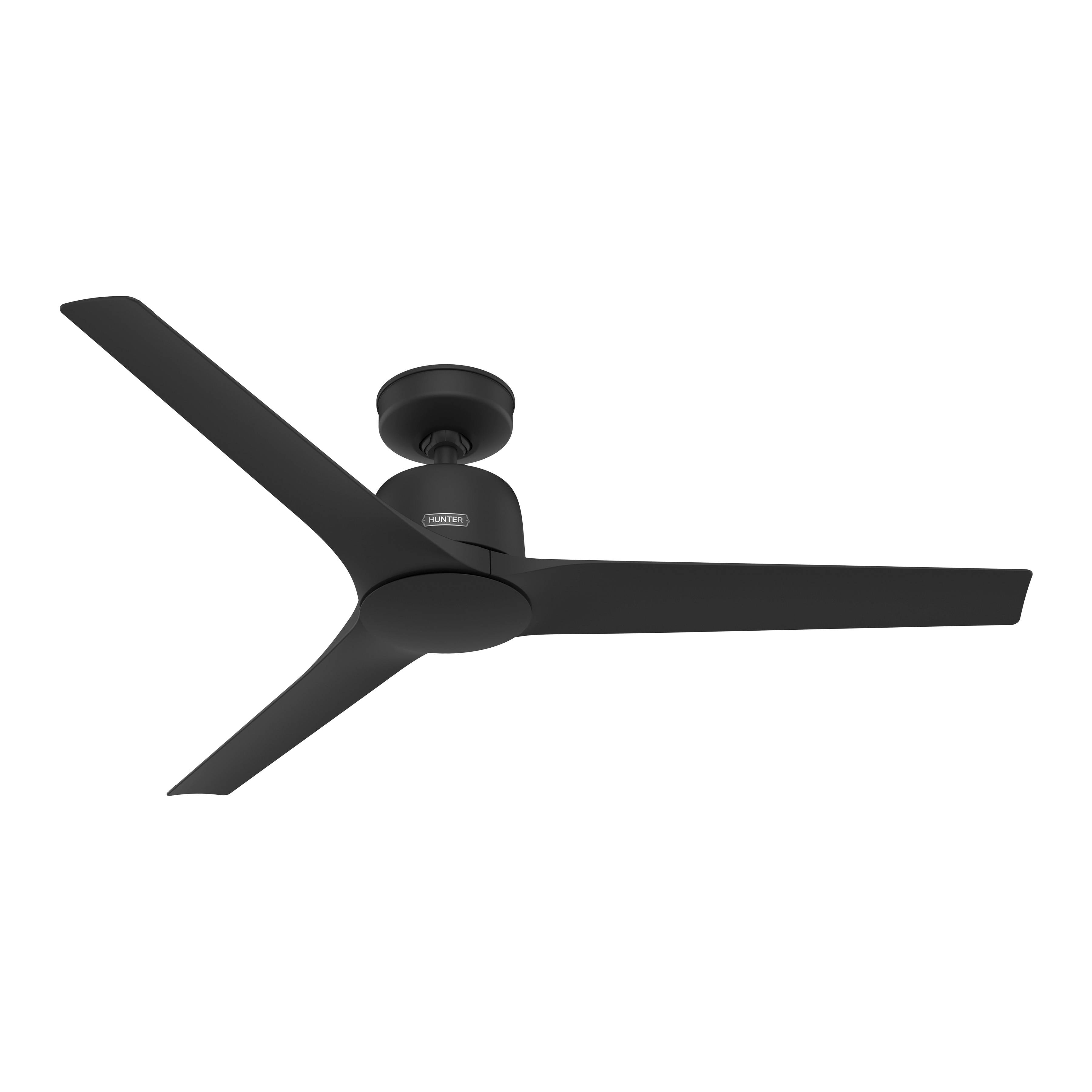 Deckenventilator Athens Schwarz mit Fernbedienung