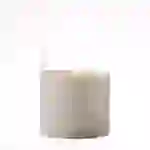LED Kerze im Glas Windlicht Echtwachs flackernd Timer H: 12,5cm D: 10cm weiß LED Kerze im Glas Windlicht Echtwachs flackernd Timer H: 12,5cm D: 10cm weiß