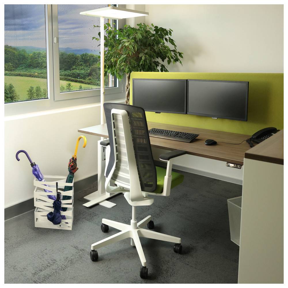 Dönges Regenschirmständer "Maxi" aus Metall, weiß