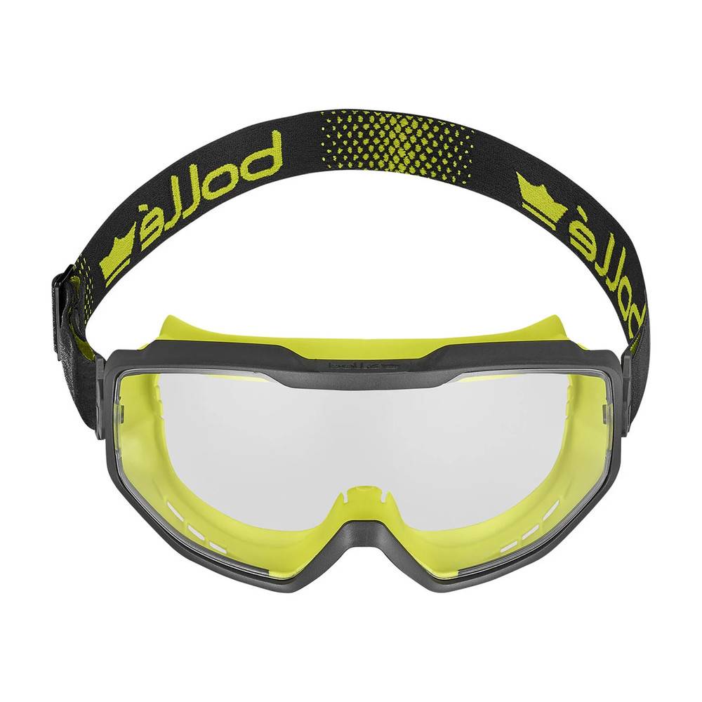 Bollé Vollsichtschutzbrille Feuerwehr, Spectrum, belüftet, Rauchglas