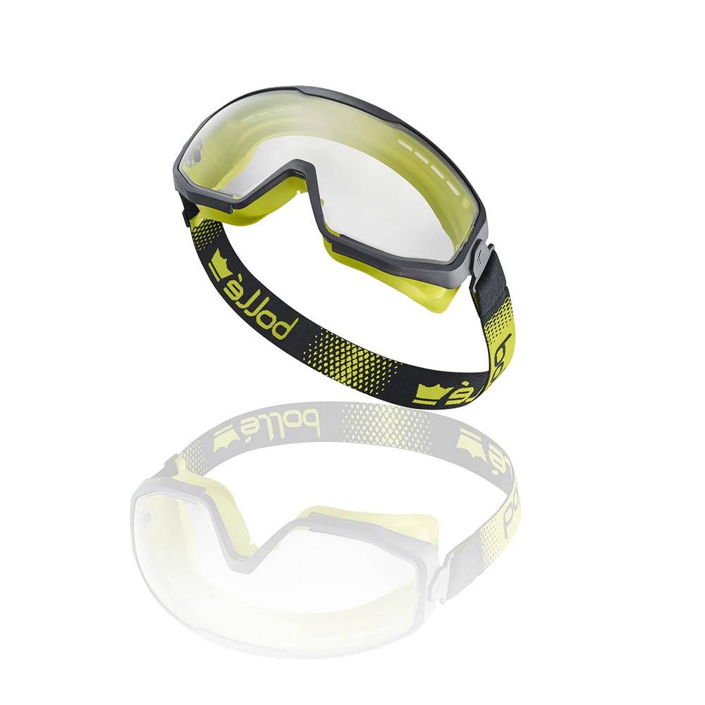 Bollé Vollsichtschutzbrille Feuerwehr, Spectrum, belüftet, Rauchglas