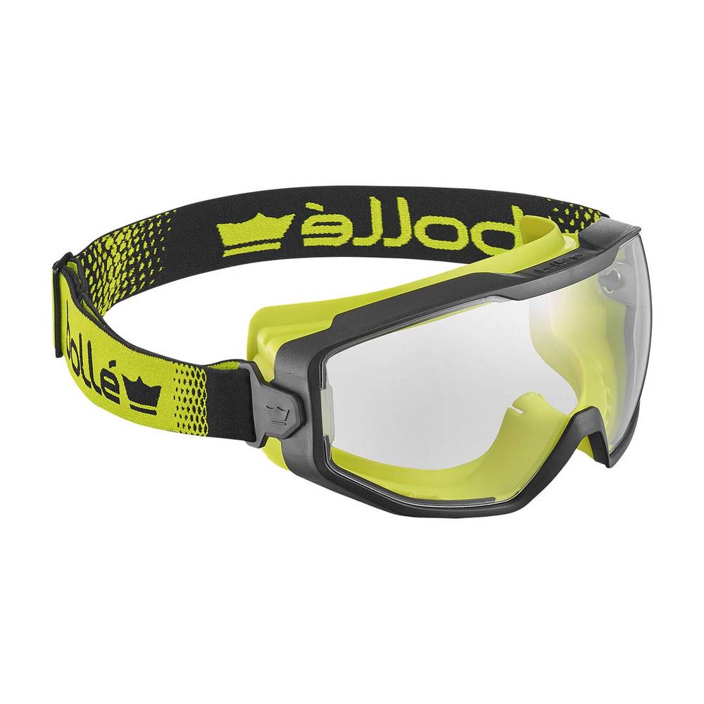 Bollé Vollsichtschutzbrille Feuerwehr, Spectrum, belüftet, Rauchglas