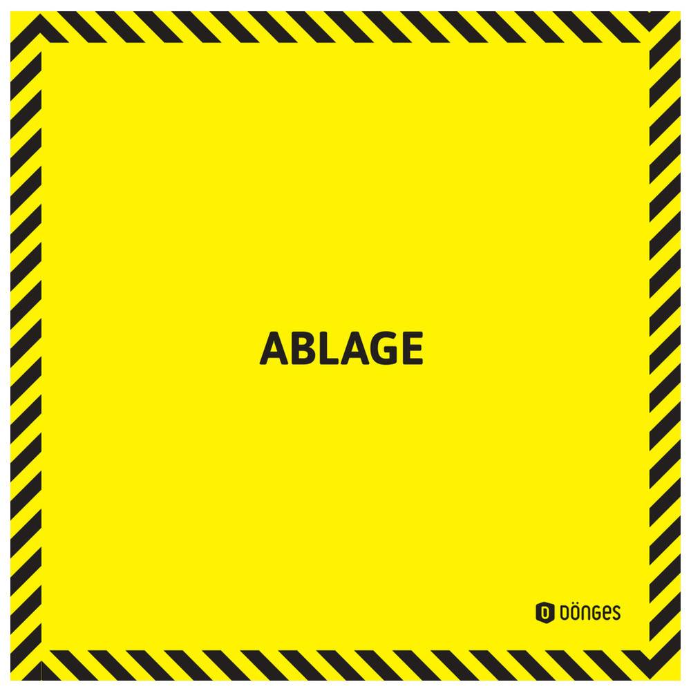 Dönges Plane Ablageplatz, 200 x 200 cm kombinierbar, schwer entflammbar