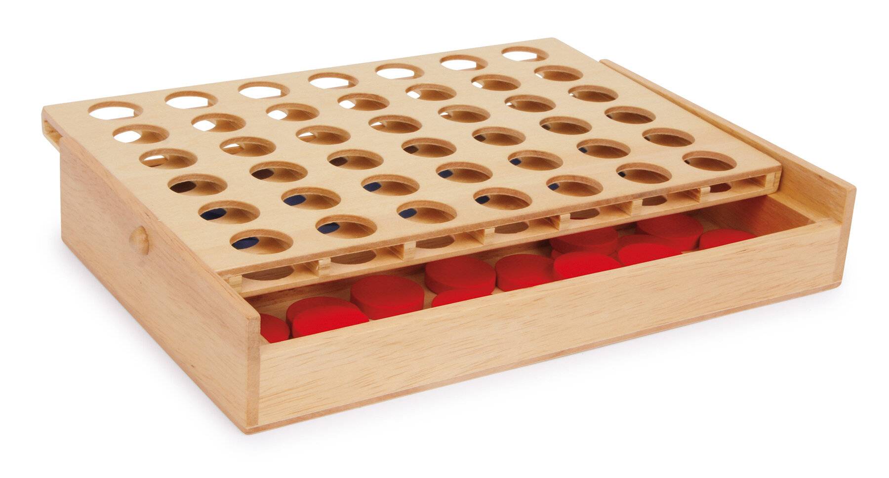 Vier in einer Reihe auf Reise