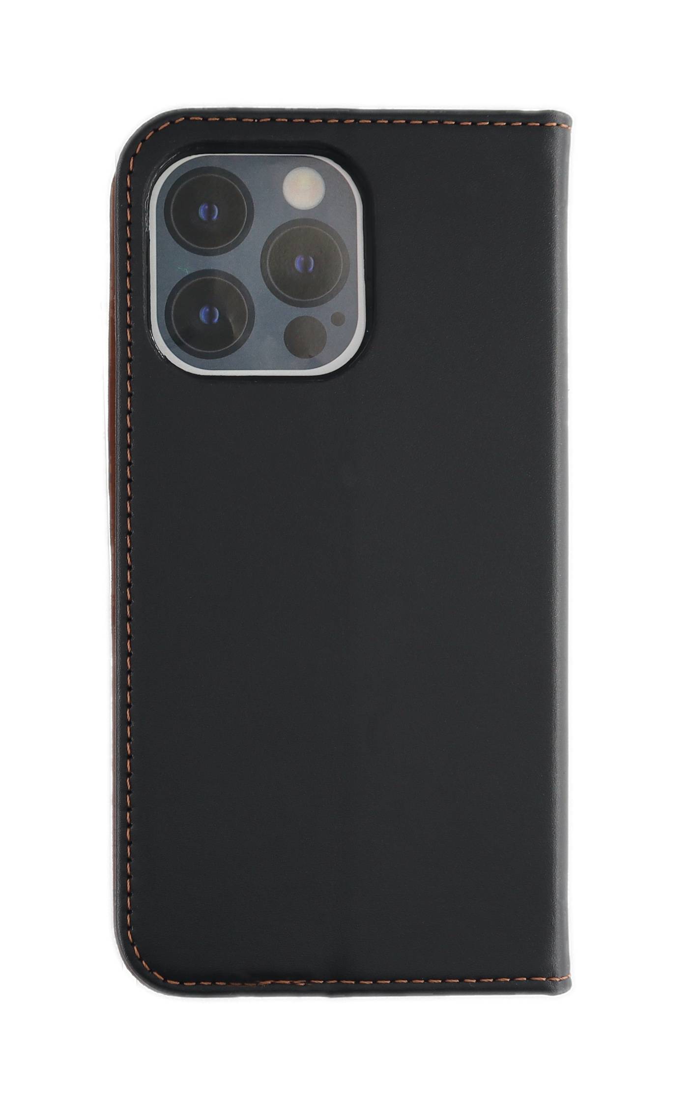 JAMCOVER Echt Leder Bookcase für Apple iPhone 16 Pro - Handytasche mit Kartenfach und Standfunktion