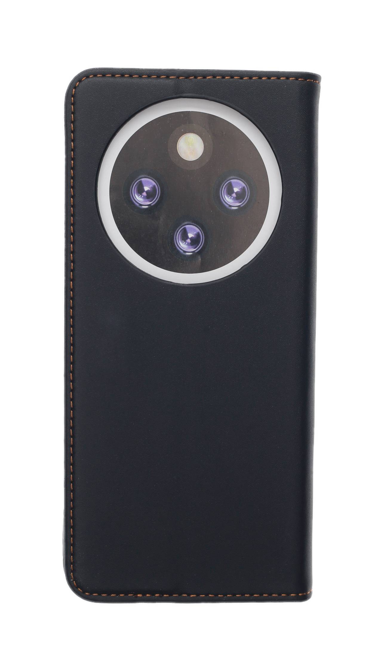 JAMCOVER Echt Leder Bookcase für Xiaomi Redmi 14C - Handytasche mit Kartenfach und Standfunktion