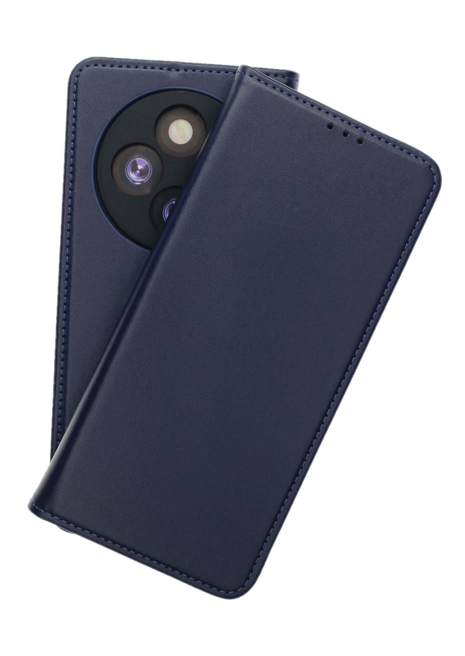 JAMCOVER Echt Leder Bookcase für Xiaomi Redmi 14C - Handytasche mit Kartenfach und Standfunktion