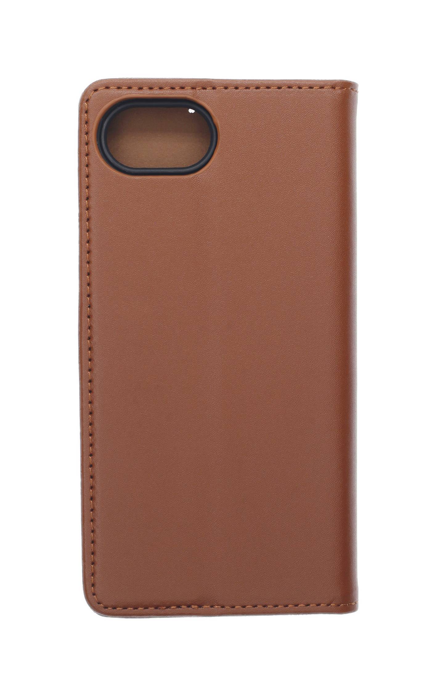 JAMCOVER Echt Leder Bookcase Braun für Apple iPhone 16e, iPhone 17e