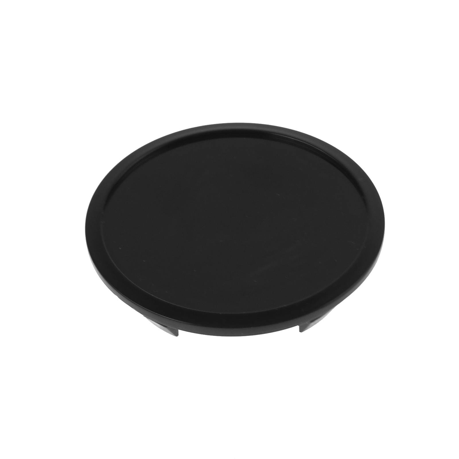 4x BRANDT Nabenkappen AD: 68 x H: 10 ID: 55,2 mm Felgen Deckel Radnaben Kappen Schwarz Flach kompatibel mit AUDI BMW BROCK CMS