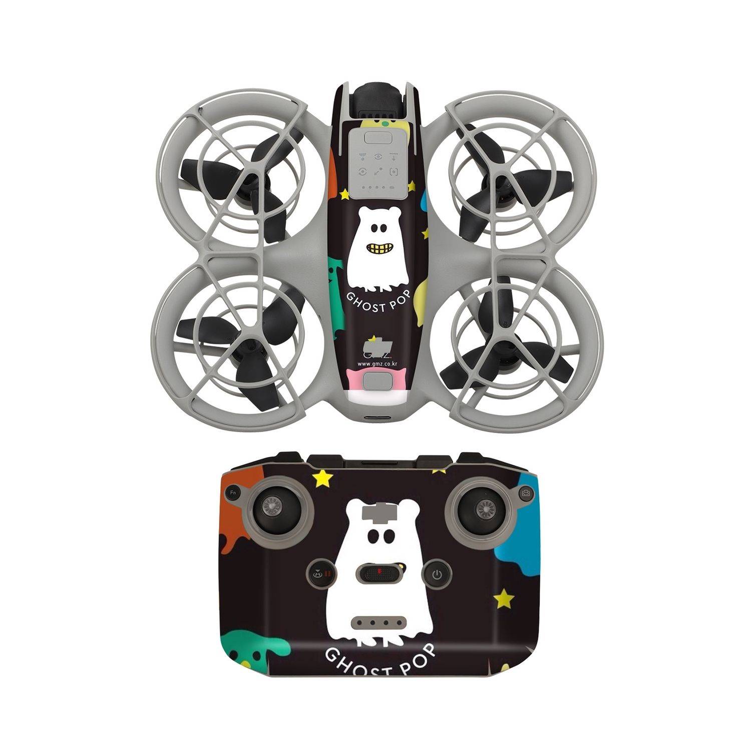 Für DJI Neo Drohne und Controller Gehäuse Design Aufkleber Schutz Folie Zubehör
