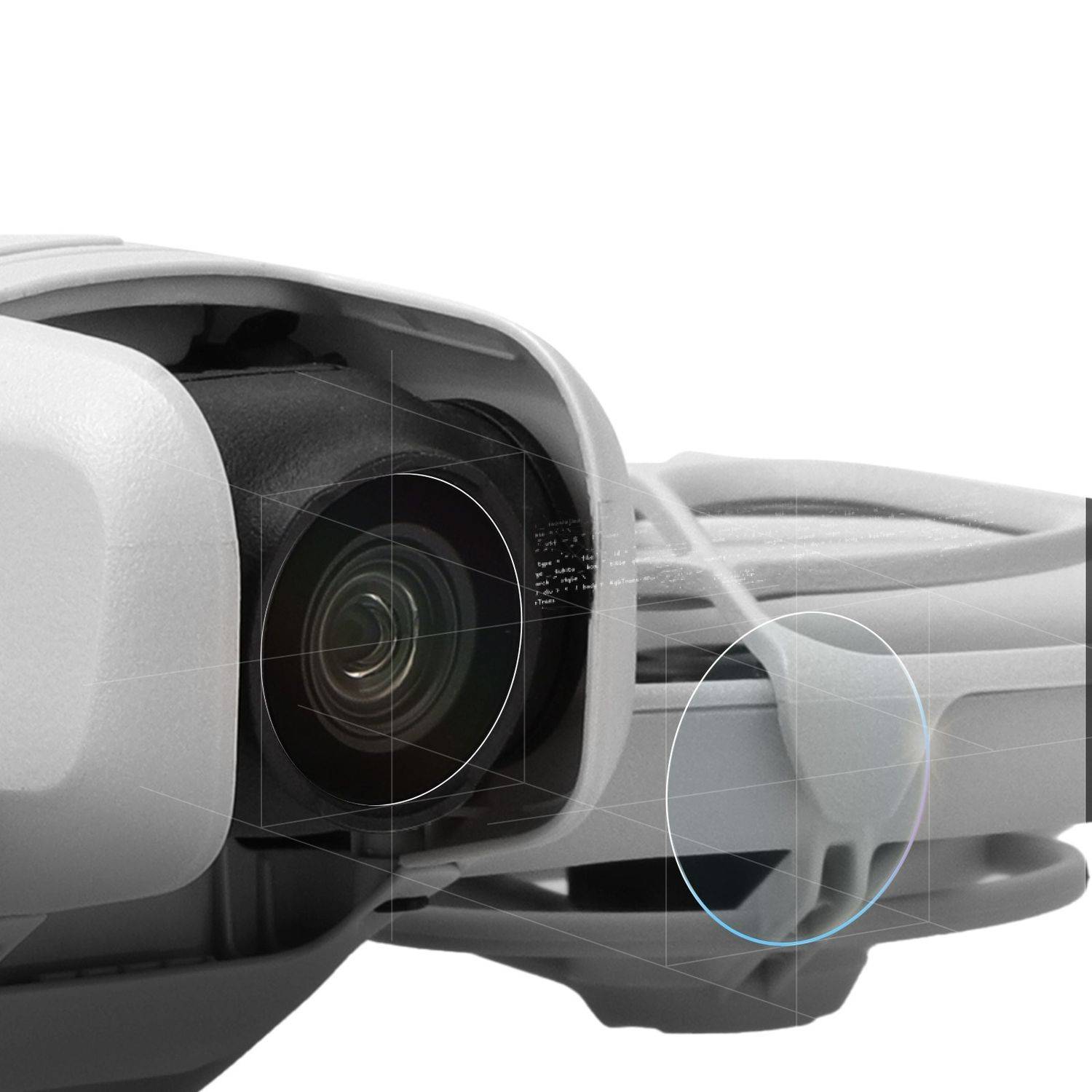 Für DJI Neo Drohne Sunnylife 2x Premium Kamera Linsen Objektiv Schutzglas Folie