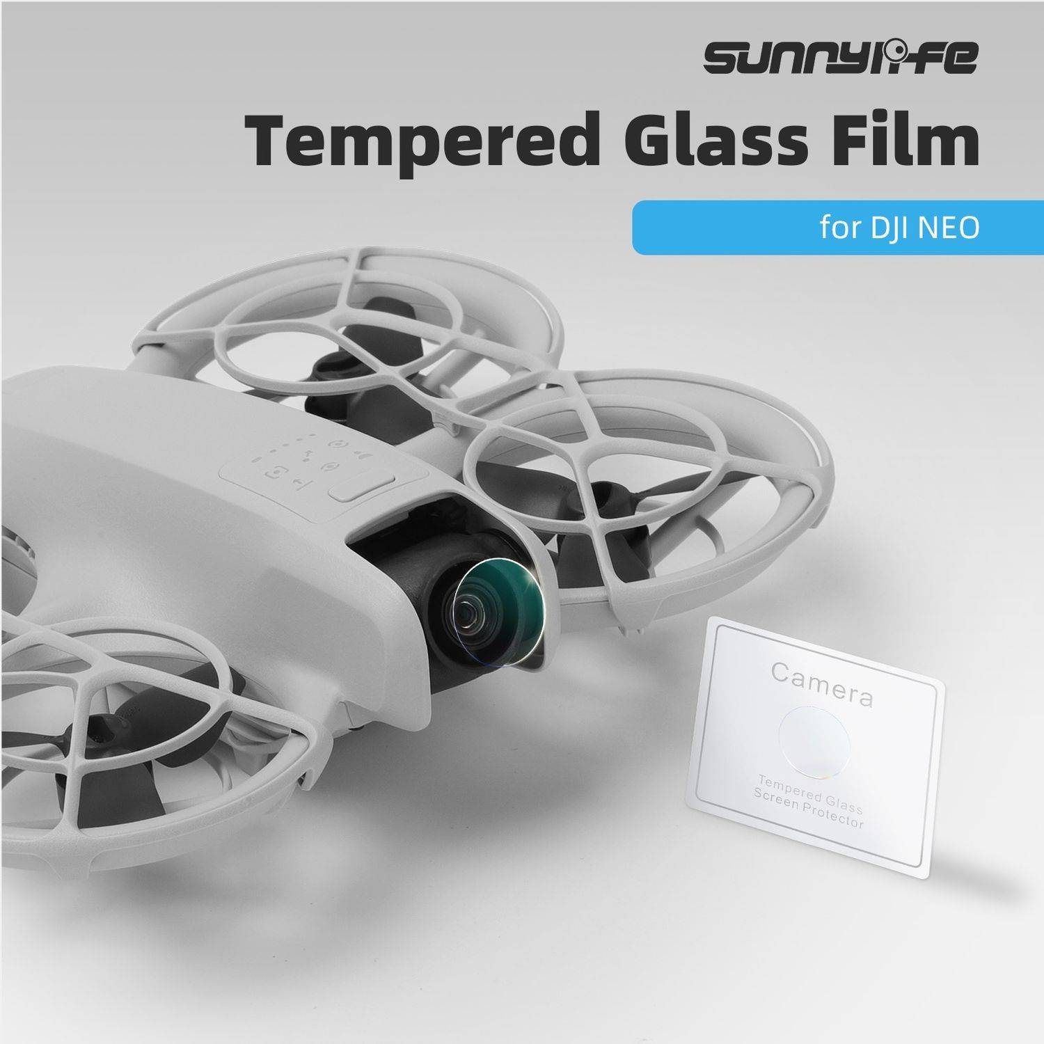 Für DJI Neo Drohne Sunnylife 2x Premium Kamera Linsen Objektiv Schutzglas Folie