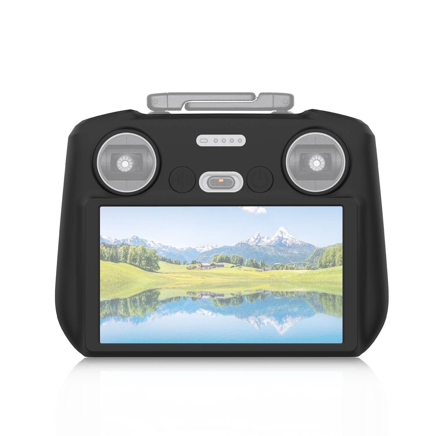 Für DJI Mini 4 Pro / Air 3 / RC 2 Fernsteuerung Silikon Schutz Hülle Schwarz