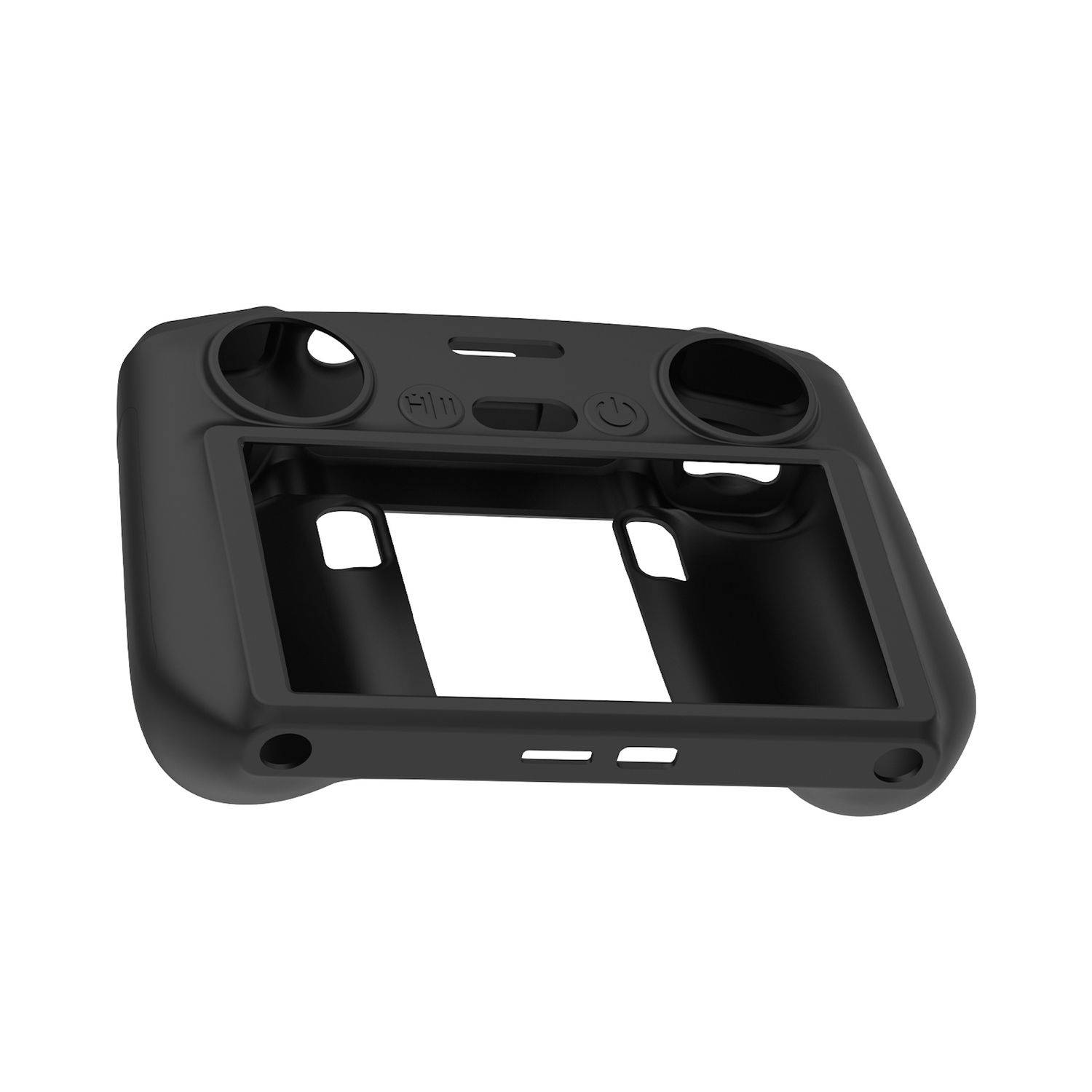 Für DJI Mini 4 Pro / Air 3 / RC 2 Fernsteuerung Silikon Schutz Hülle Schwarz