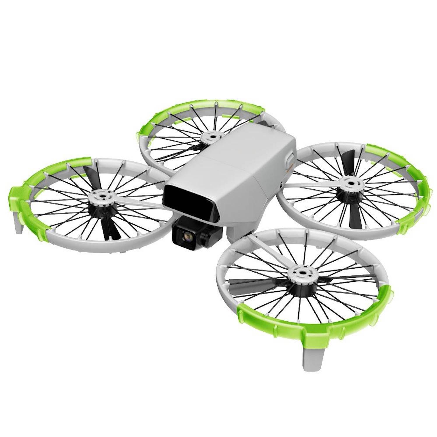 Für DJI Flip Drohne TPU Aufprall Propellerschutz Anti Kollision Zubehör Grün