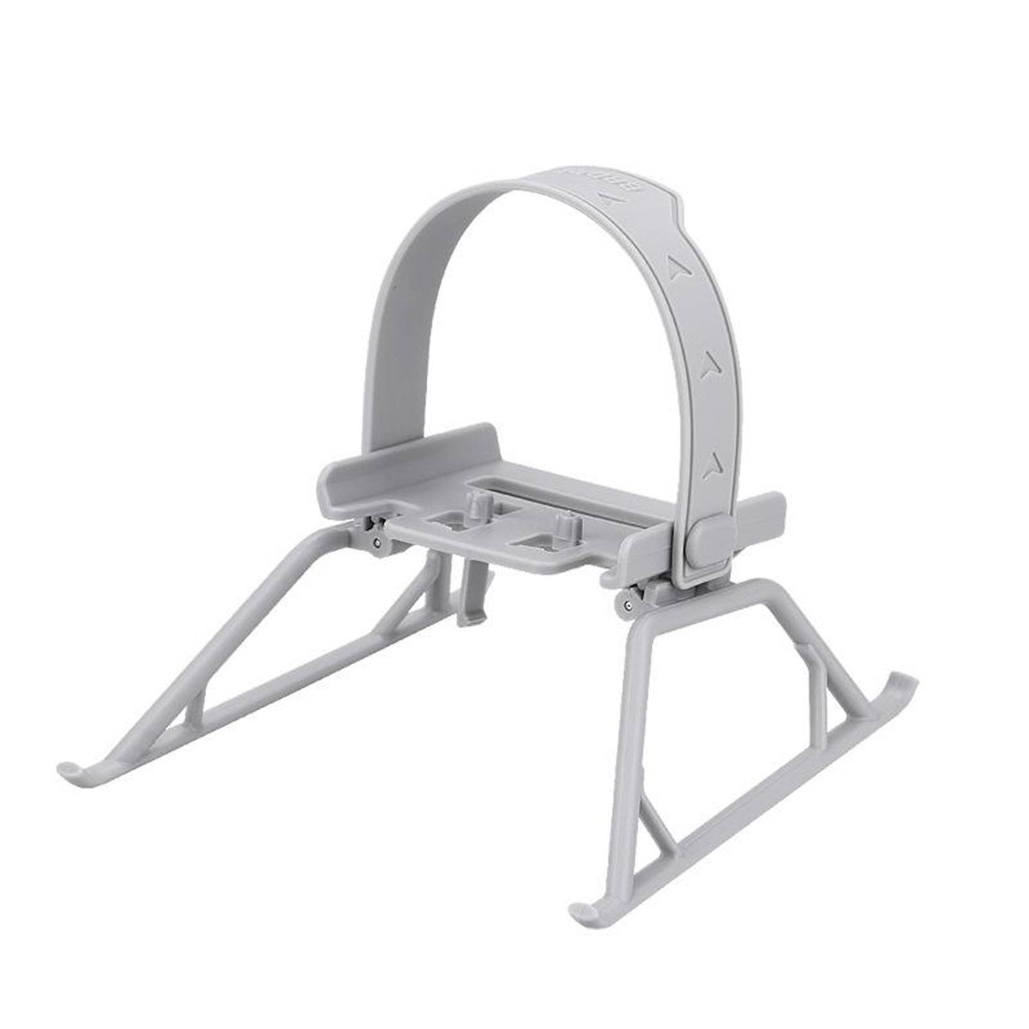 Für DJI Mini 4 Pro BRDRC Booster Landing Faltbares Kickstand Landegestell Grau