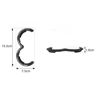 Für DJI Avata 2 Integrierter Propellerschutz Einteiliger Bumper Ring Schwarz Für DJI Avata 2 Integrierter Propellerschutz Einteiliger Bumper Ring Schwarz