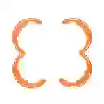 Für DJI Avata 2 Integrierter Propellerschutz Einteiliger Bumper Ring Orange Für DJI Avata 2 Integrierter Propellerschutz Einteiliger Bumper Ring Orange